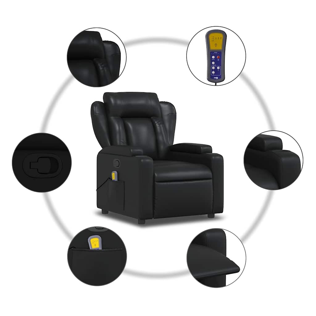 8721012200807_g_en_hd_7 vidaXL Massage Recliner Chair Black Faux Leather - Image 9