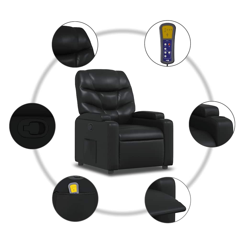8721012201187_g_en_hd_7 vidaXL Massage Recliner Chair Black Faux Leather - Image 9