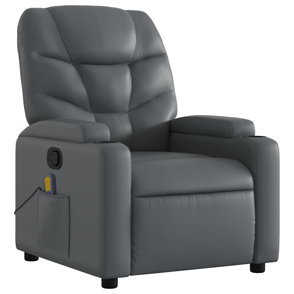 8721012201217_g_en_hd_2 vidaXL Massage Recliner Chair Grey Faux Leather - Image 4