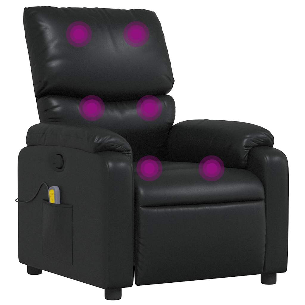8721012201941_a_en_hd_1 vidaXL Massage Recliner Chair Black Faux Leather - Image 2