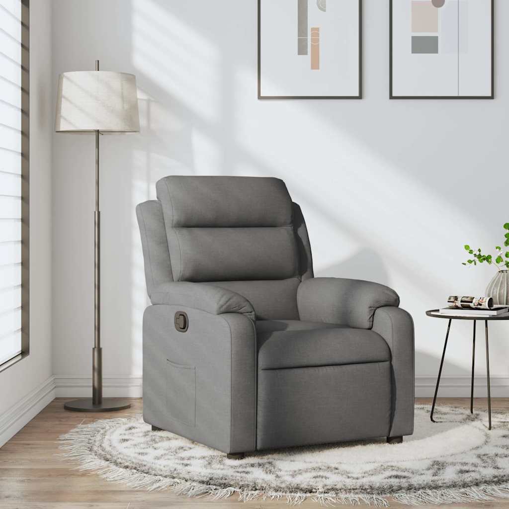 8721012202160_m_en_hd_1 vidaXL Recliner Chair Dark Grey Fabric - Image 1