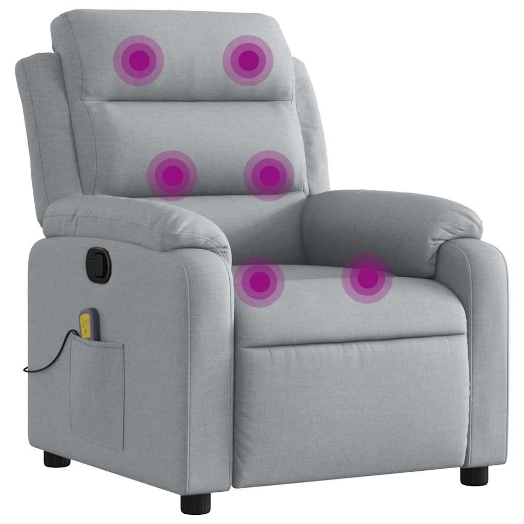 8721012202276_a_en_hd_1 vidaXL Massage Recliner Chair Light Grey Fabric - Image 2
