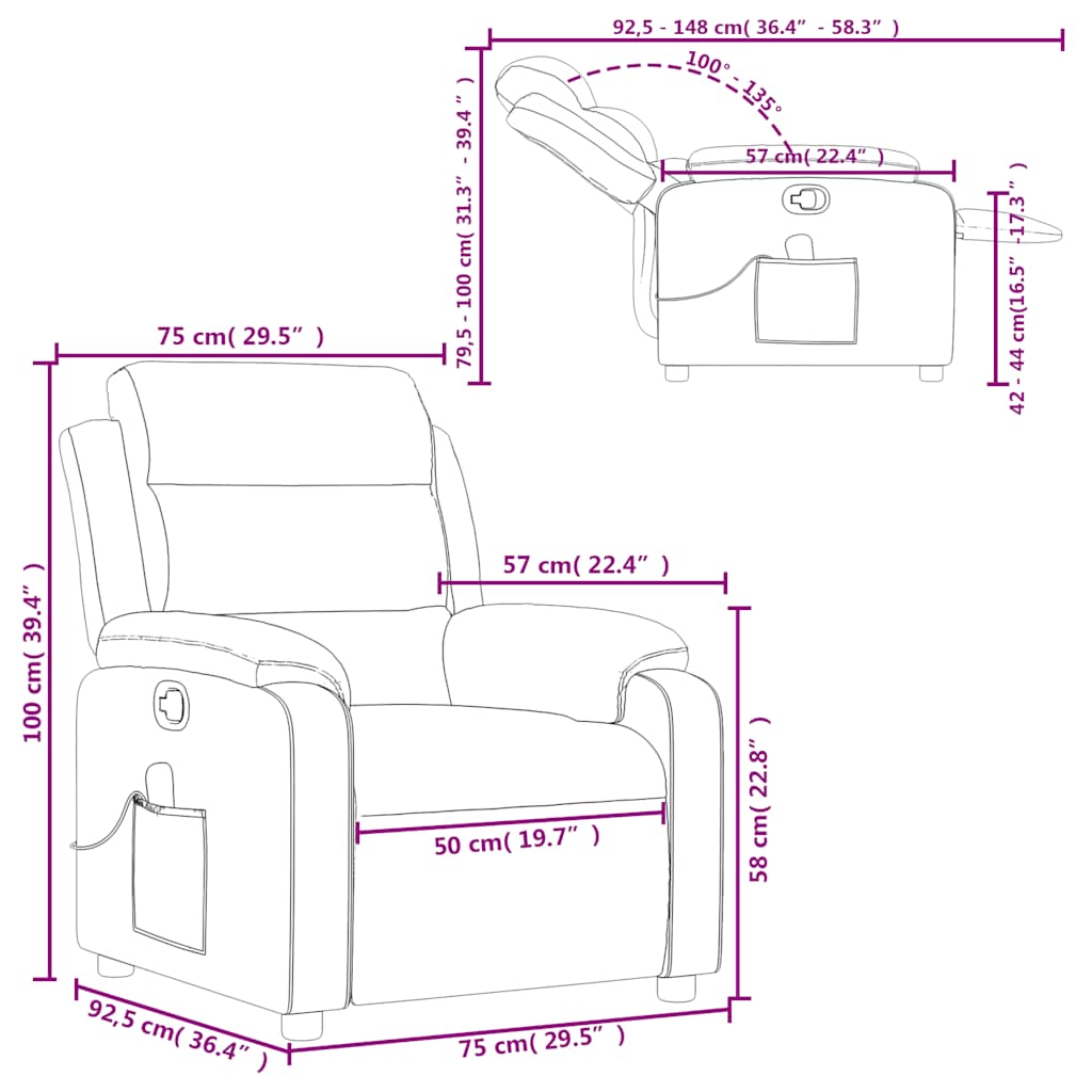 8721012202276_g_en_hd_11 vidaXL Massage Recliner Chair Light Grey Fabric - Image 13