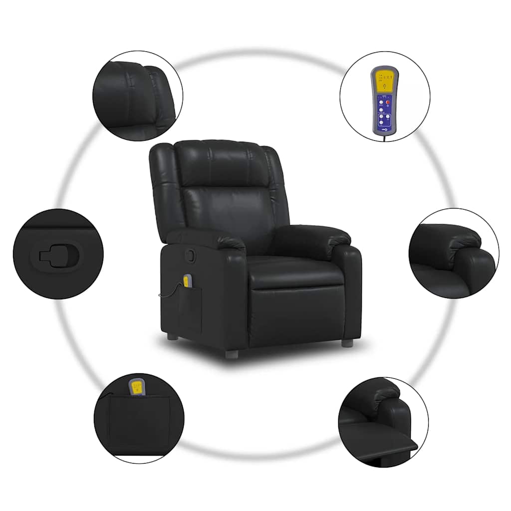8721012202825_g_en_hd_5 vidaXL Massage Recliner Chair Black Faux Leather - Image 7