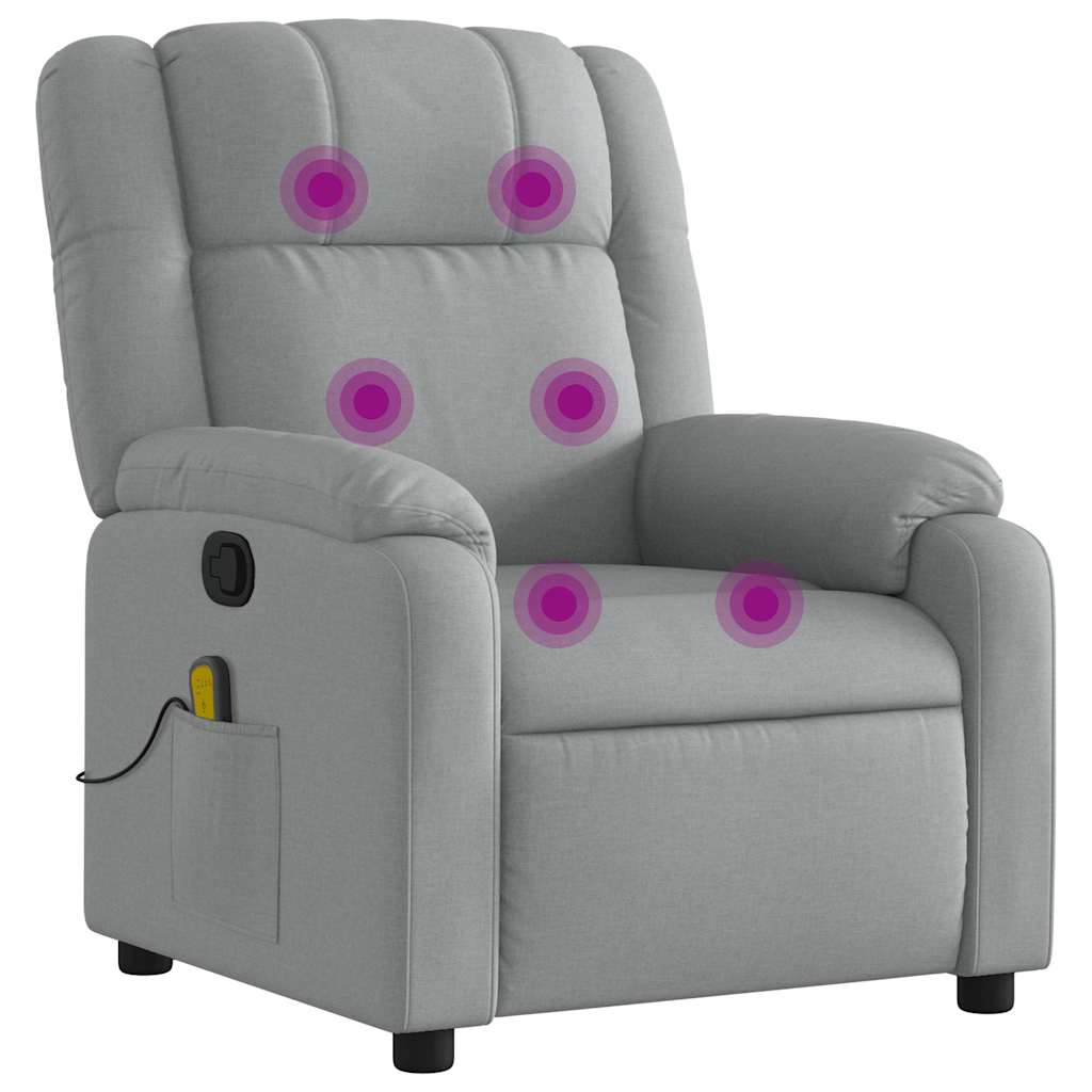 8721012203013_a_en_hd_1 vidaXL Massage Recliner Chair Light Grey Fabric - Image 2