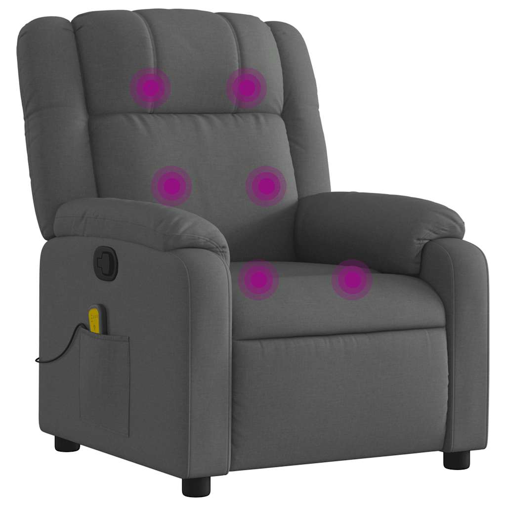 8721012203020_a_en_hd_1 vidaXL Massage Recliner Chair Dark Grey Fabric - Image 2