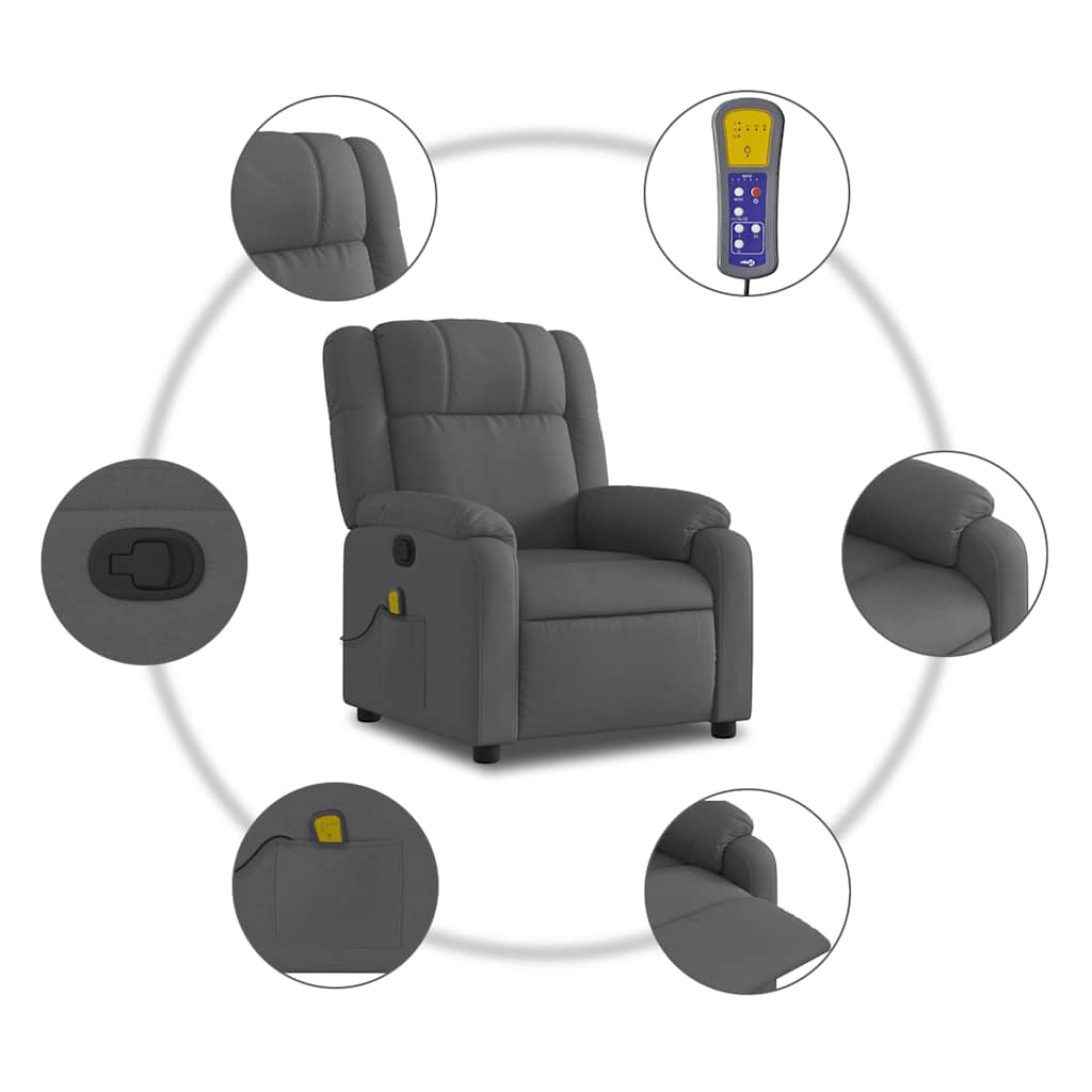 8721012203020_g_en_hd_5 vidaXL Massage Recliner Chair Dark Grey Fabric - Image 7