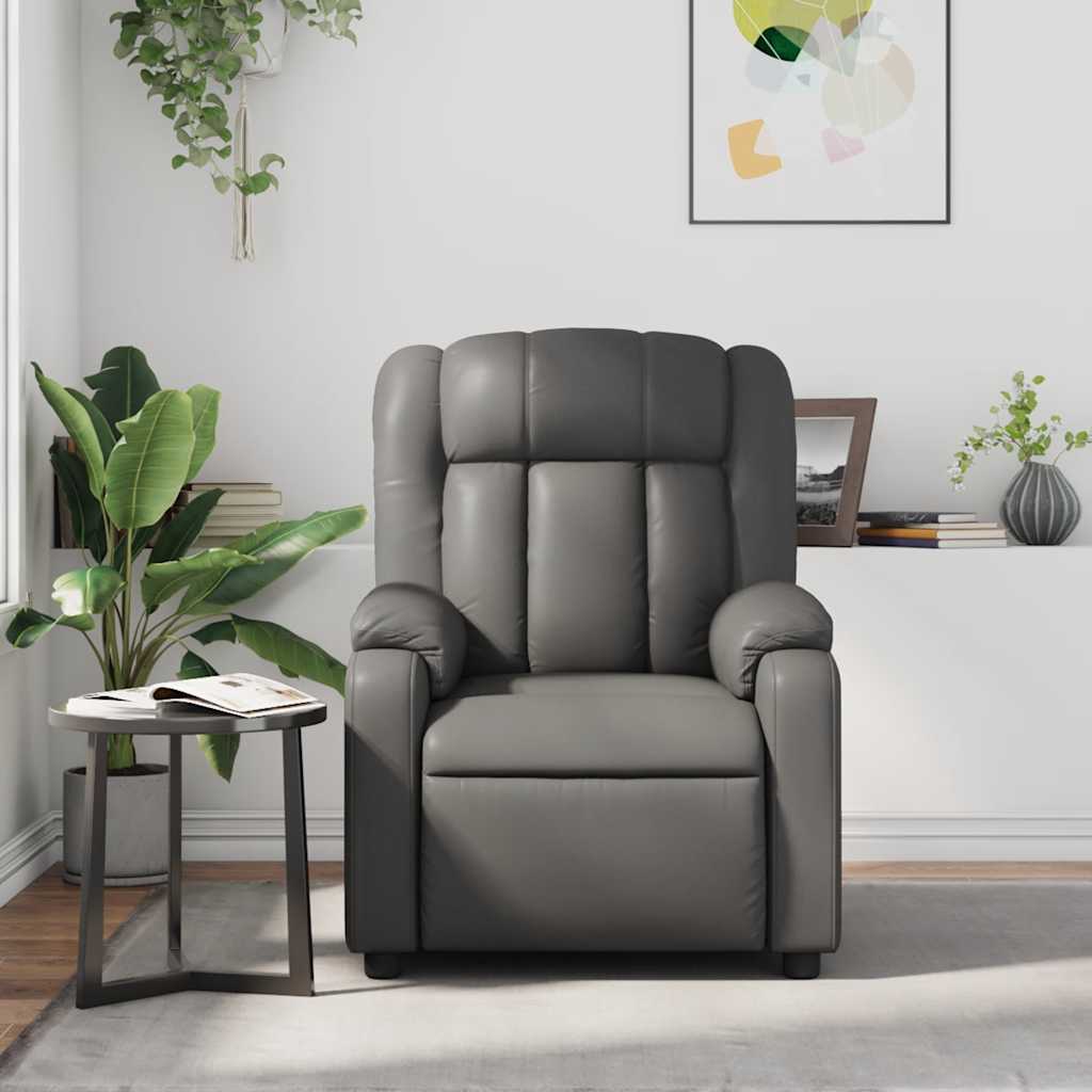 8721012203235_g_en_hd_1 vidaXL Massage Recliner Chair Grey Faux Leather - Image 3