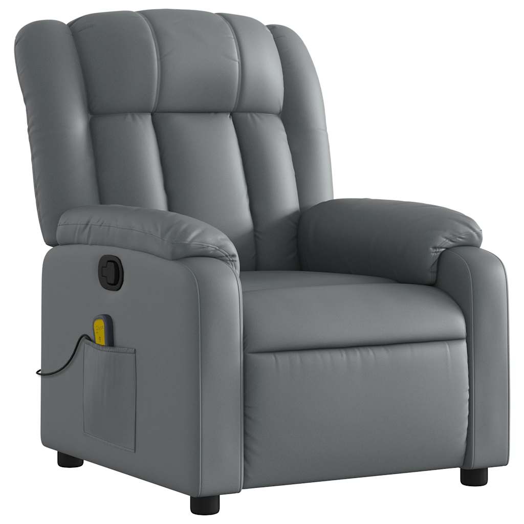 8721012203235_g_en_hd_2 vidaXL Massage Recliner Chair Grey Faux Leather - Image 4