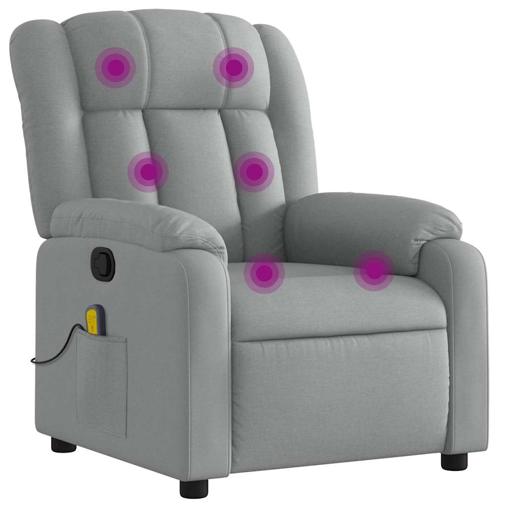 8721012203396_a_en_hd_1 vidaXL Massage Recliner Chair Light Grey Fabric - Image 2