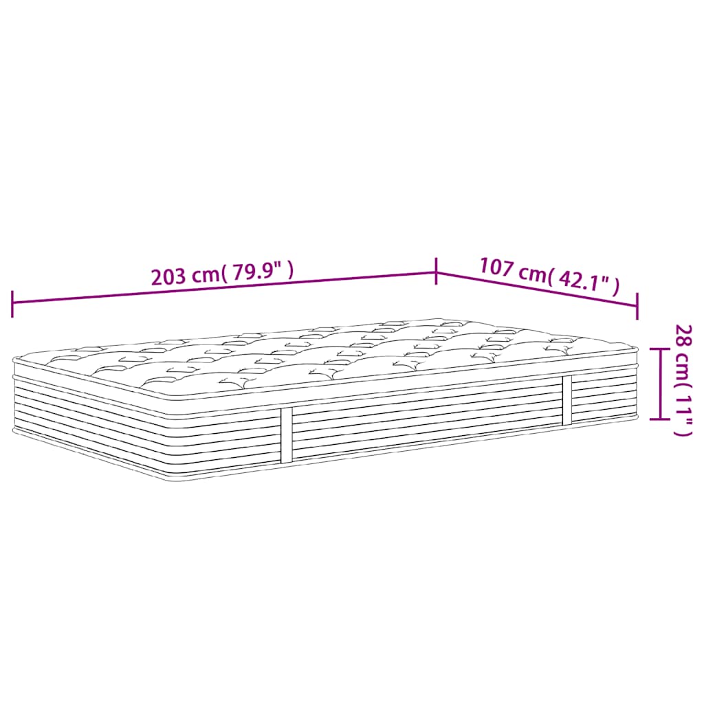 8721012204805_g_en_hd_8 vidaXL Pocket Spring Mattress Medium 107x203 cm King Single Size - Image 9