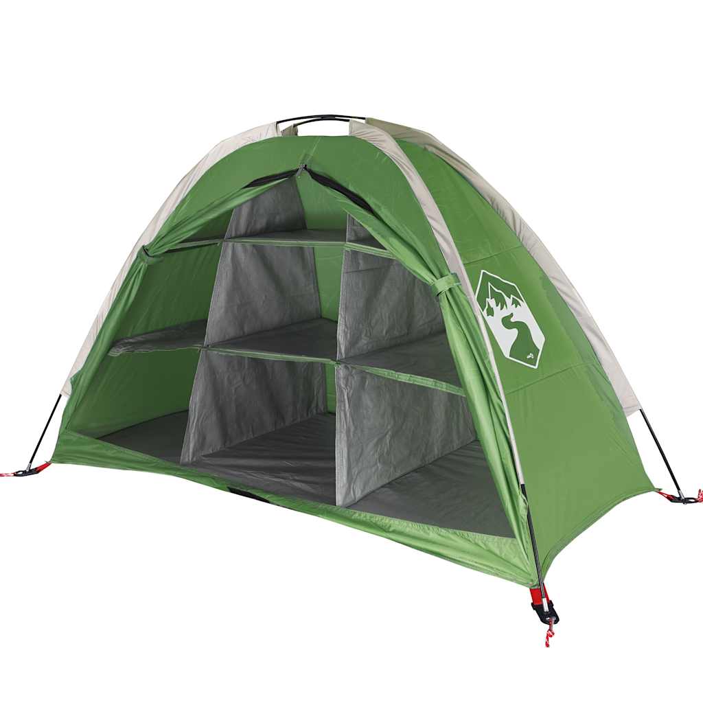 8721012208421_g_en_hd_2 vidaXL Storage Tent 9 Compartments Green Waterproof - Image 4