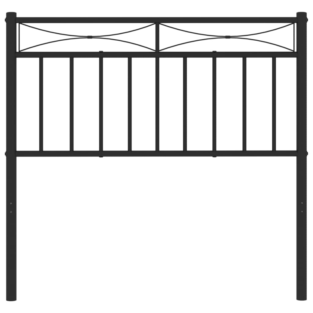 8721012210288_g_en_hd_1 vidaXL Metal Headboard Black 90 cm - Image 3