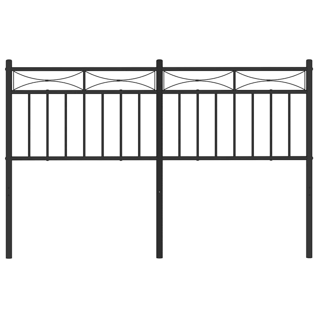 8721012210325_g_en_hd_2 vidaXL Metal Headboard Black 137 cm Double - Image 4