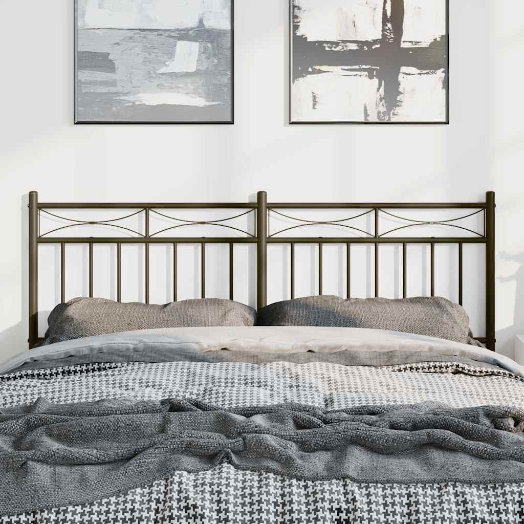 8721012210349_g_en_hd_1 vidaXL Metal Headboard Black 152 cm Queen - Image 3