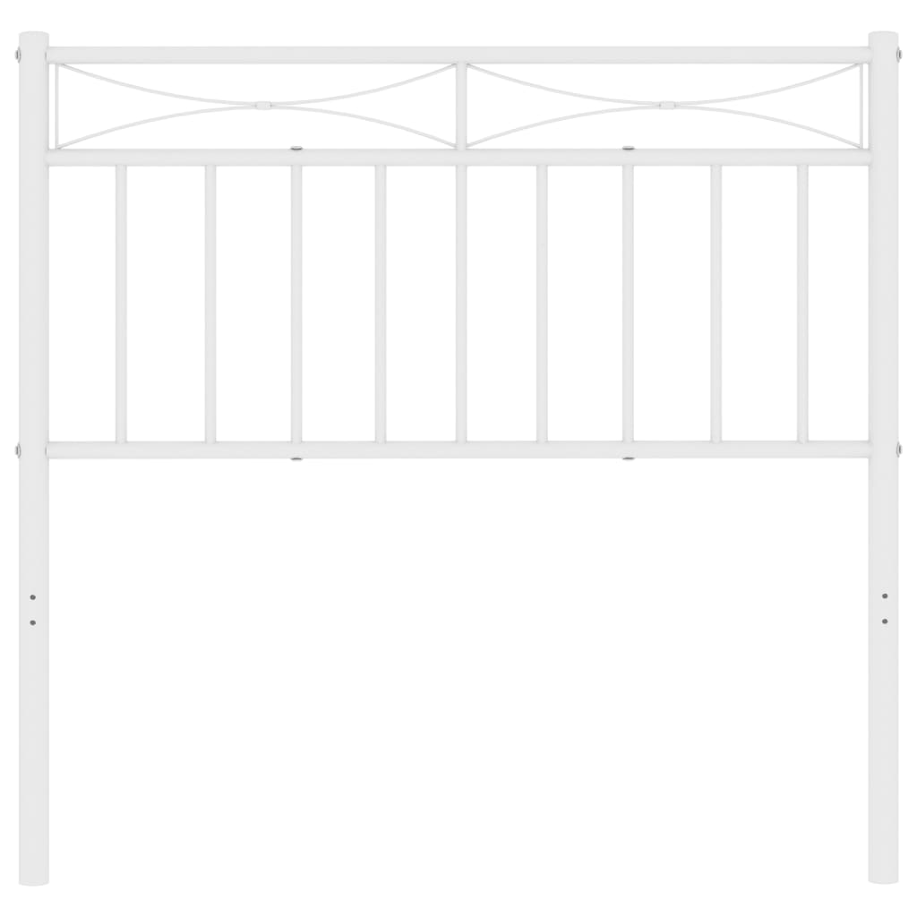 8721012210776_g_en_hd_1 vidaXL Metal Headboard White 90 cm - Image 3