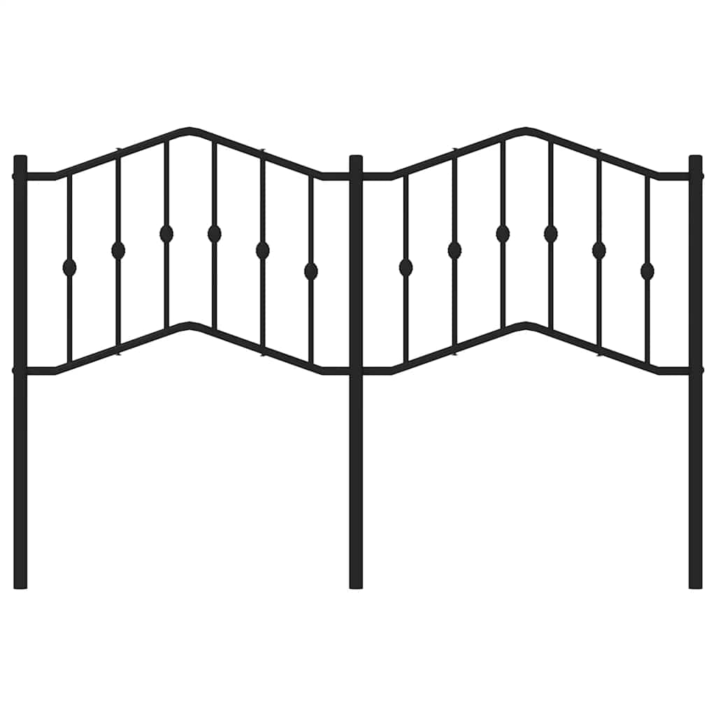 8721012211308_g_en_hd_2 vidaXL Metal Headboard Black 137 cm Double - Image 4