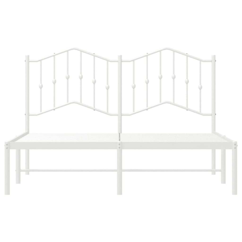 8721012211469_g_en_hd_4 vidaXL Metal Bed Frame without Mattress with Headboard White 135x190 cm - Image 6
