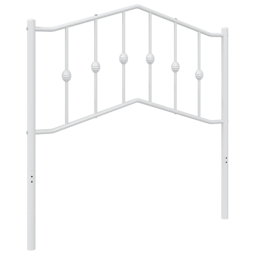 8721012211759_a_en_hd_1 vidaXL Metal Headboard White 90 cm - Image 2