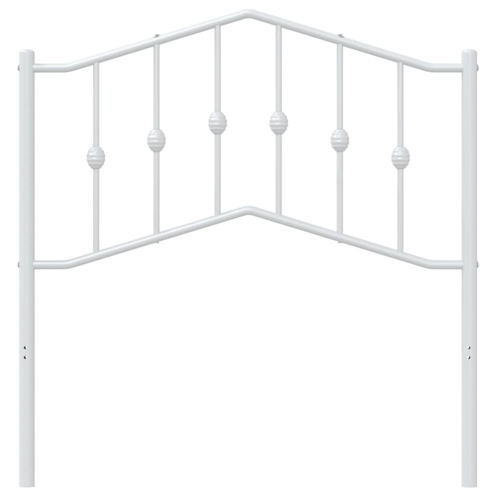 8721012211759_g_en_hd_1 vidaXL Metal Headboard White 90 cm - Image 3
