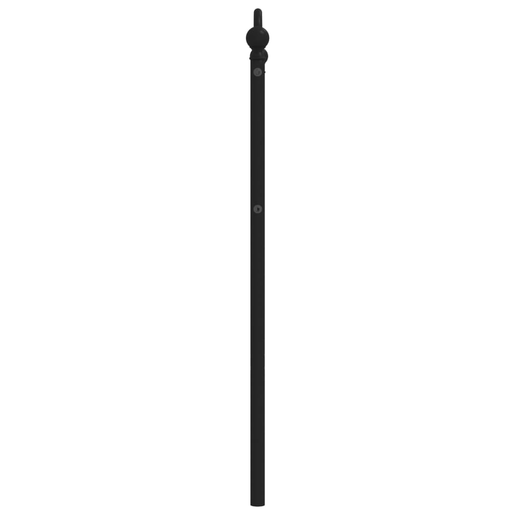 8721012212244_g_en_hd_2 vidaXL Metal Headboard Black 90 cm - Image 4