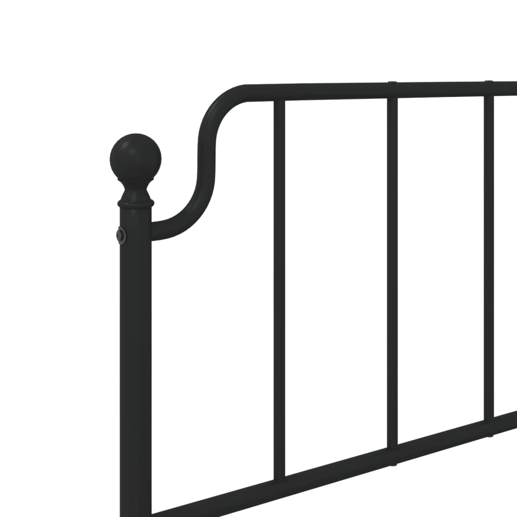 8721012212244_g_en_hd_3 vidaXL Metal Headboard Black 90 cm - Image 5
