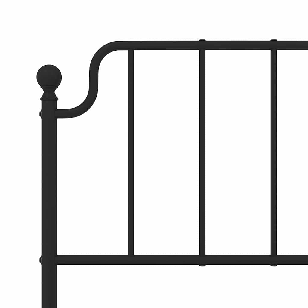 8721012212305_g_en_hd_4 vidaXL Metal Headboard Black 152 cm Queen - Image 6