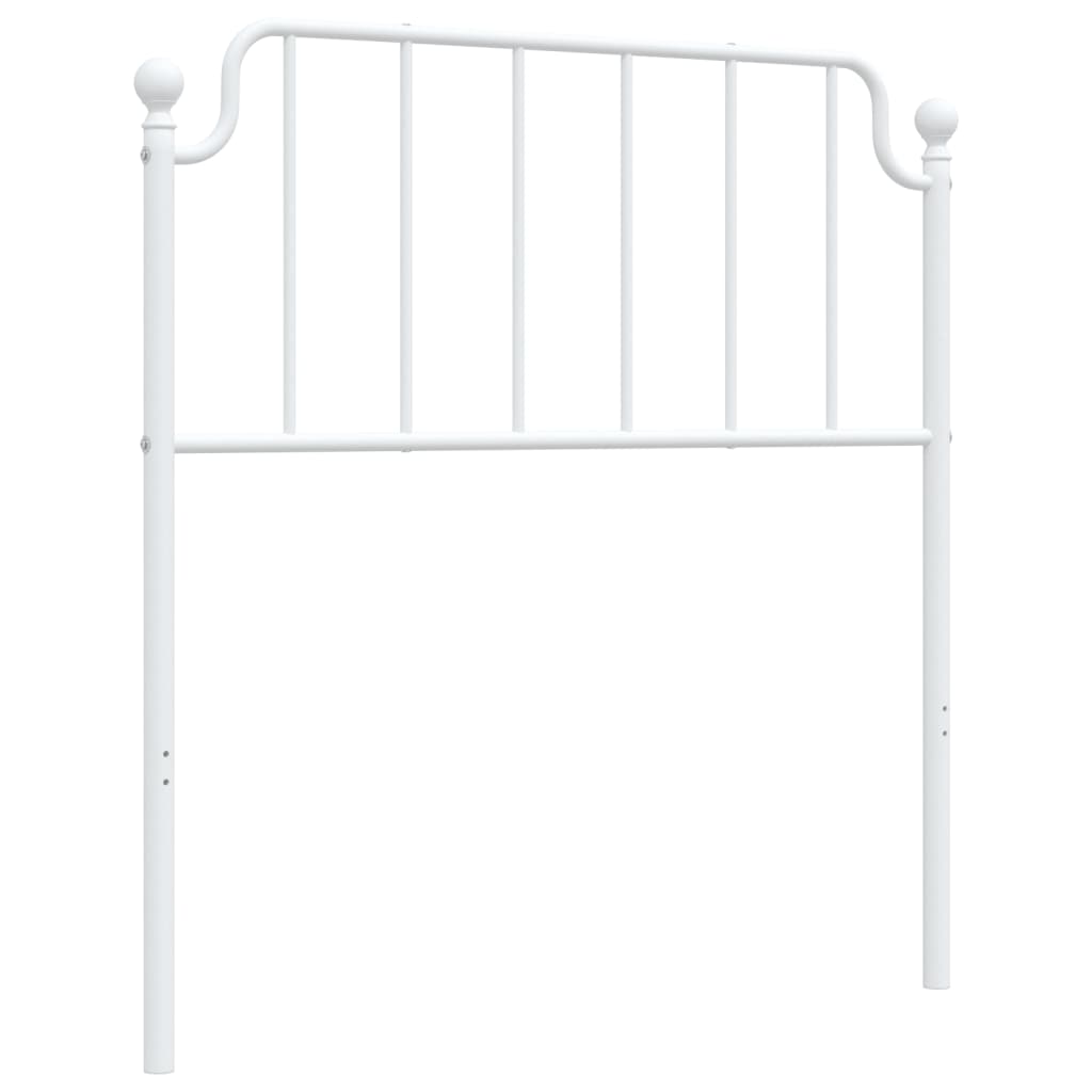 8721012212732_a_en_hd_1 vidaXL Metal Headboard White 90 cm - Image 2