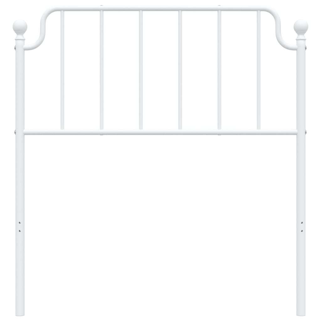 8721012212732_g_en_hd_1 vidaXL Metal Headboard White 90 cm - Image 3