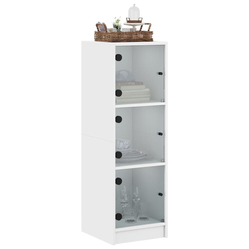 8721012213357_g_en_hd_2 vidaXL Highboard with Glass Doors White 35x37x109 cm - Image 5