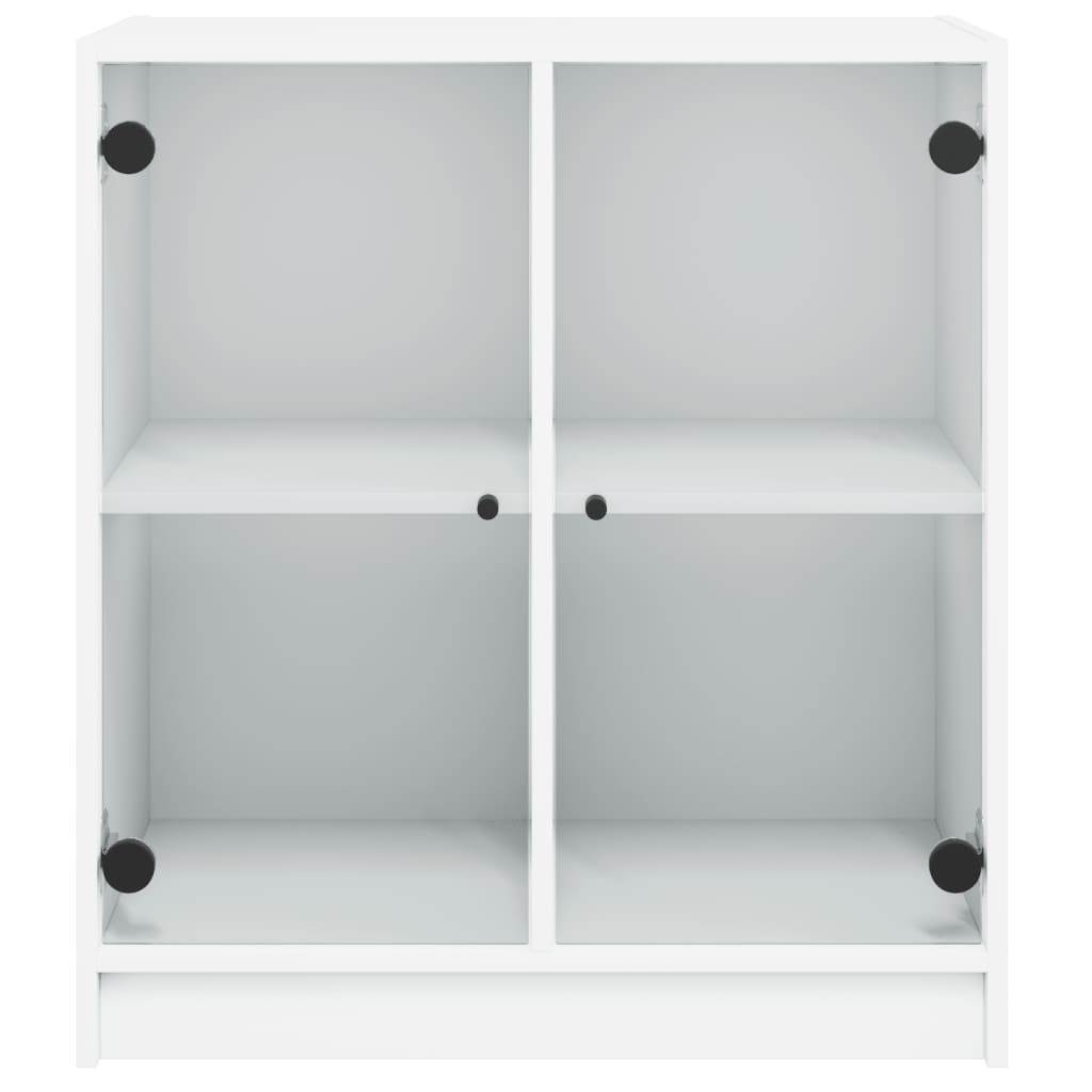 8721012213708_g_en_hd_4 vidaXL Side Cabinet with Glass Doors White 68x37x75.5 cm - Image 7