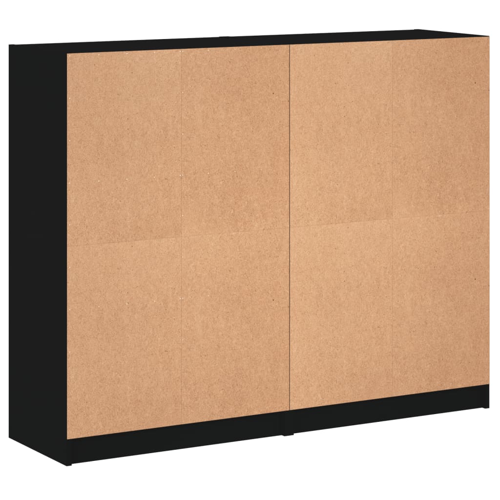 8721012216013_g_en_hd_7 vidaXL Bookcase with Doors Black 136x37x109 cm Engineered Wood - Image 10