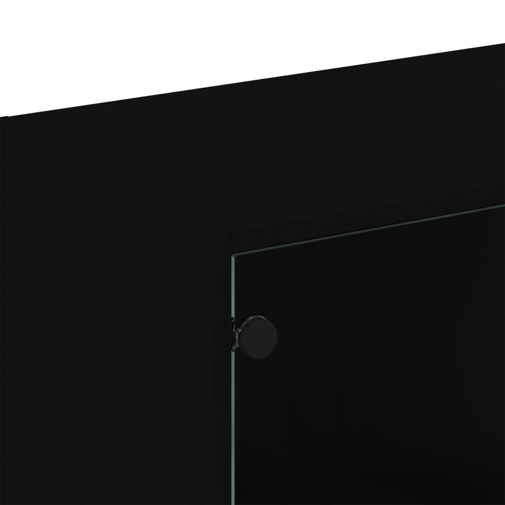 8721012216013_g_en_hd_8 vidaXL Bookcase with Doors Black 136x37x109 cm Engineered Wood - Image 11