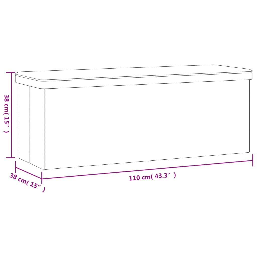 8721012216334_g_en_hd_11 vidaXL Storage Bench Foldable Black PVC - Image 13