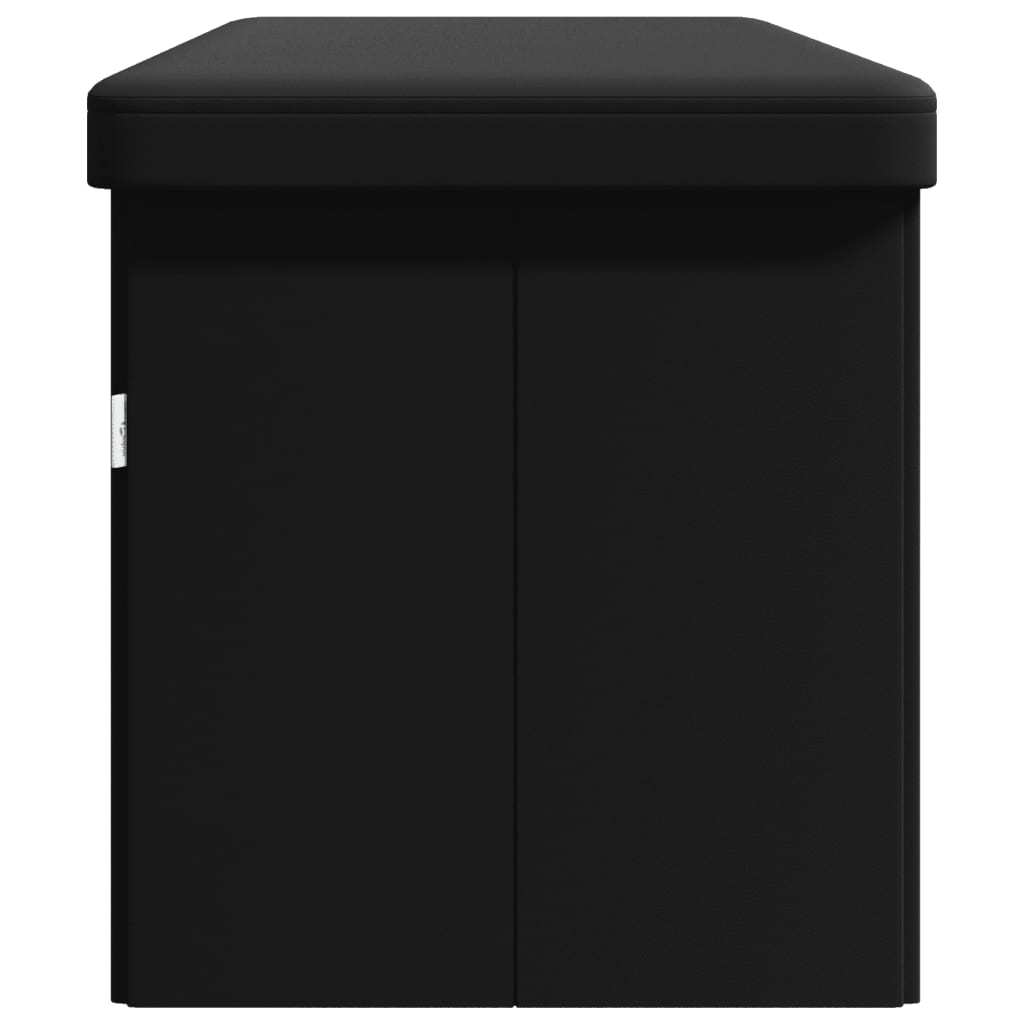 8721012216334_g_en_hd_4 vidaXL Storage Bench Foldable Black PVC - Image 6