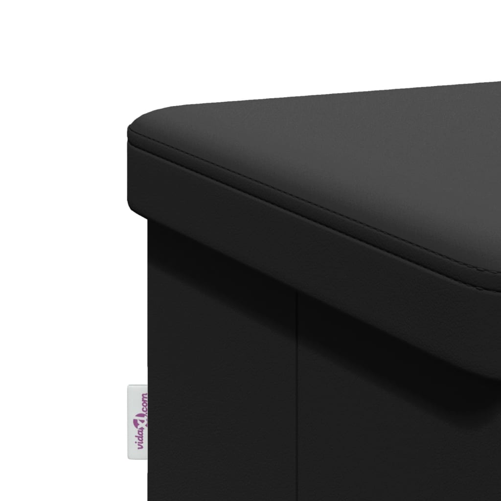 8721012216334_g_en_hd_9 vidaXL Storage Bench Foldable Black PVC - Image 11