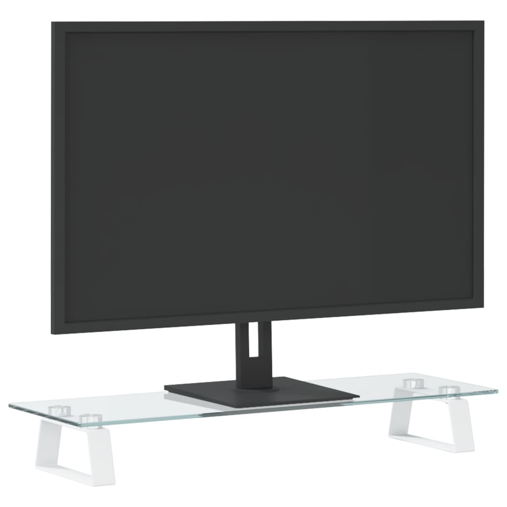 8721012216365_g_en_hd_1 vidaXL Monitor Stand White 60x20x8 cm Tempered Glass and Metal - Image 3