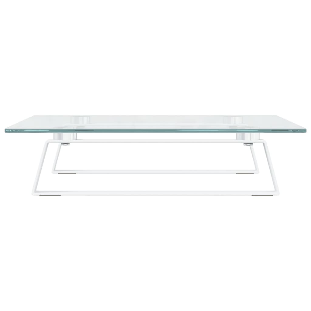 8721012216396_g_en_hd_3 vidaXL Monitor Stand White 40x35x8 cm Tempered Glass and Metal - Image 5