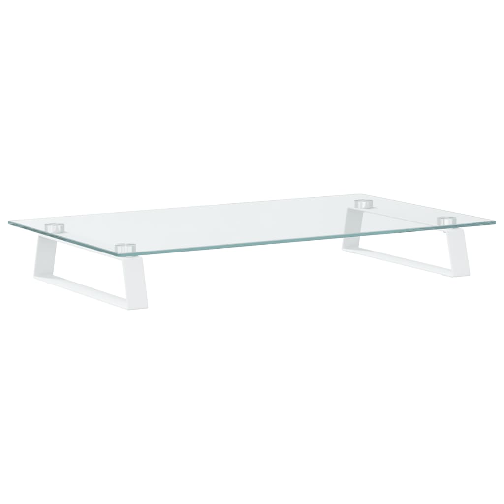 8721012216402_a_en_hd_1 vidaXL Monitor Stand White 60x35x8 cm Tempered Glass and Metal - Image 2