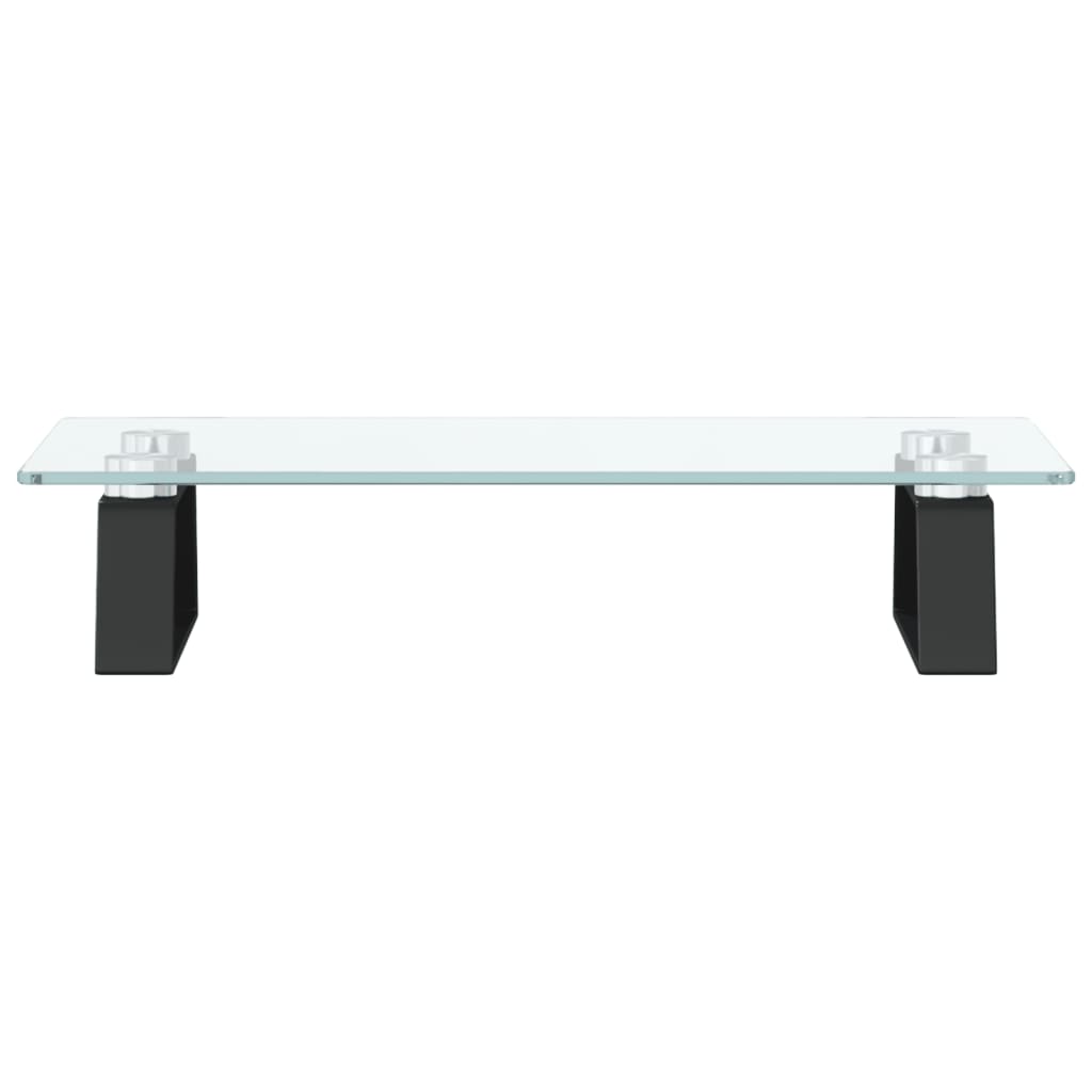 8721012216433_g_en_hd_2 vidaXL Monitor Stand Black 40x20x8 cm Tempered Glass and Metal - Image 4