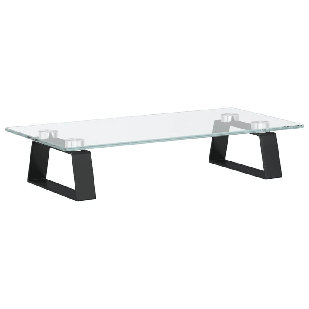 8721012216433_g_en_hd_4 vidaXL Monitor Stand Black 40x20x8 cm Tempered Glass and Metal - Image 6