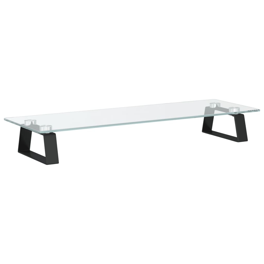8721012216440_a_en_hd_1 vidaXL Monitor Stand Black 60x20x8 cm Tempered Glass and Metal - Image 2
