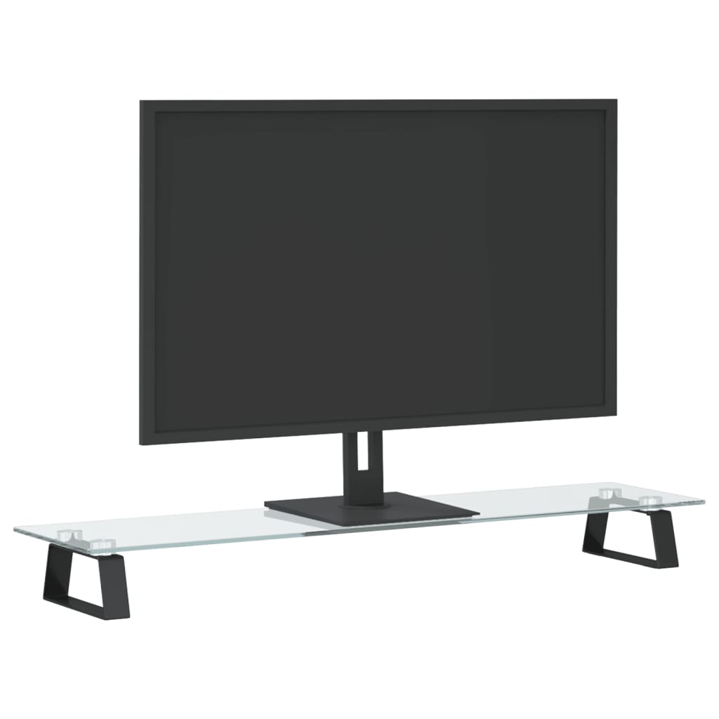 8721012216457_g_en_hd_1 vidaXL Monitor Stand Black 80x20x8 cm Tempered Glass and Metal - Image 3