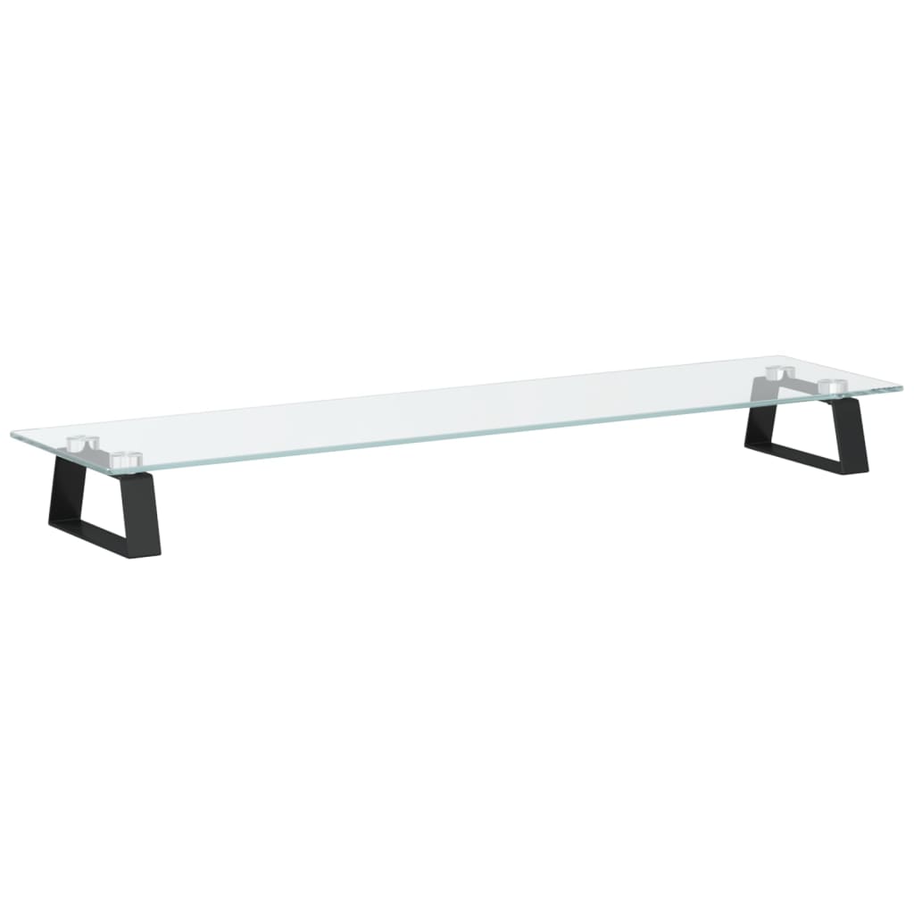 8721012216457_g_en_hd_4 vidaXL Monitor Stand Black 80x20x8 cm Tempered Glass and Metal - Image 6