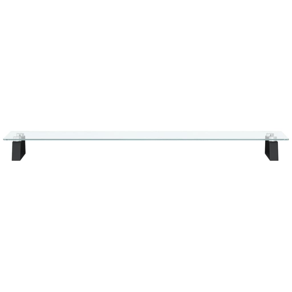 8721012216464_g_en_hd_2 vidaXL Monitor Stand Black 100x20x8 cm Tempered Glass and Metal - Image 4