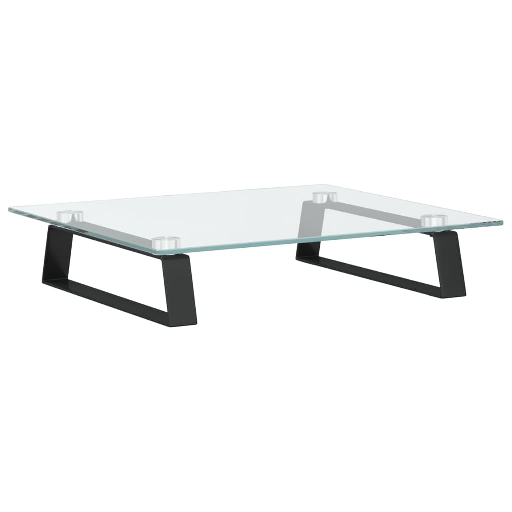 8721012216471_g_en_hd_4 vidaXL Monitor Stand Black 40x35x8 cm Tempered Glass and Metal - Image 6