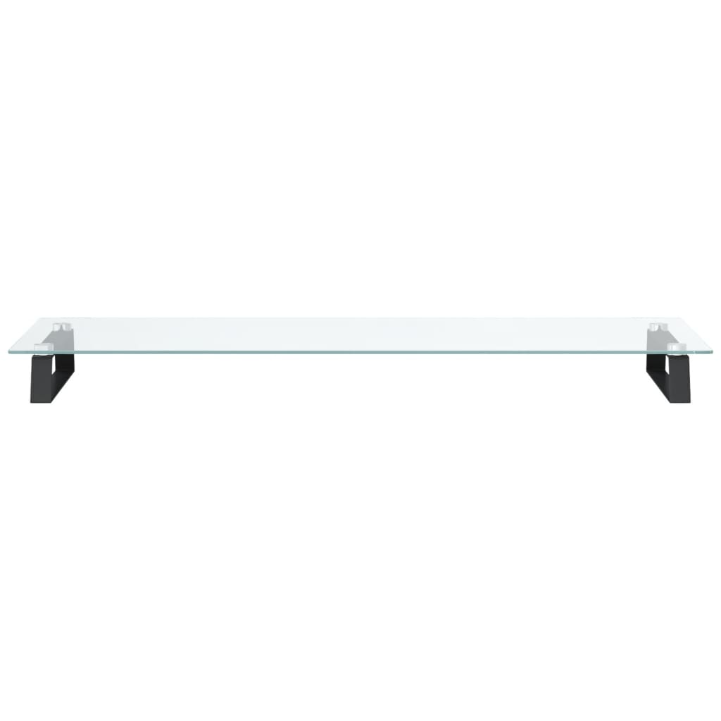 8721012216501_g_en_hd_2 vidaXL Monitor Stand Black 100x35x8 cm Tempered Glass and Metal - Image 4