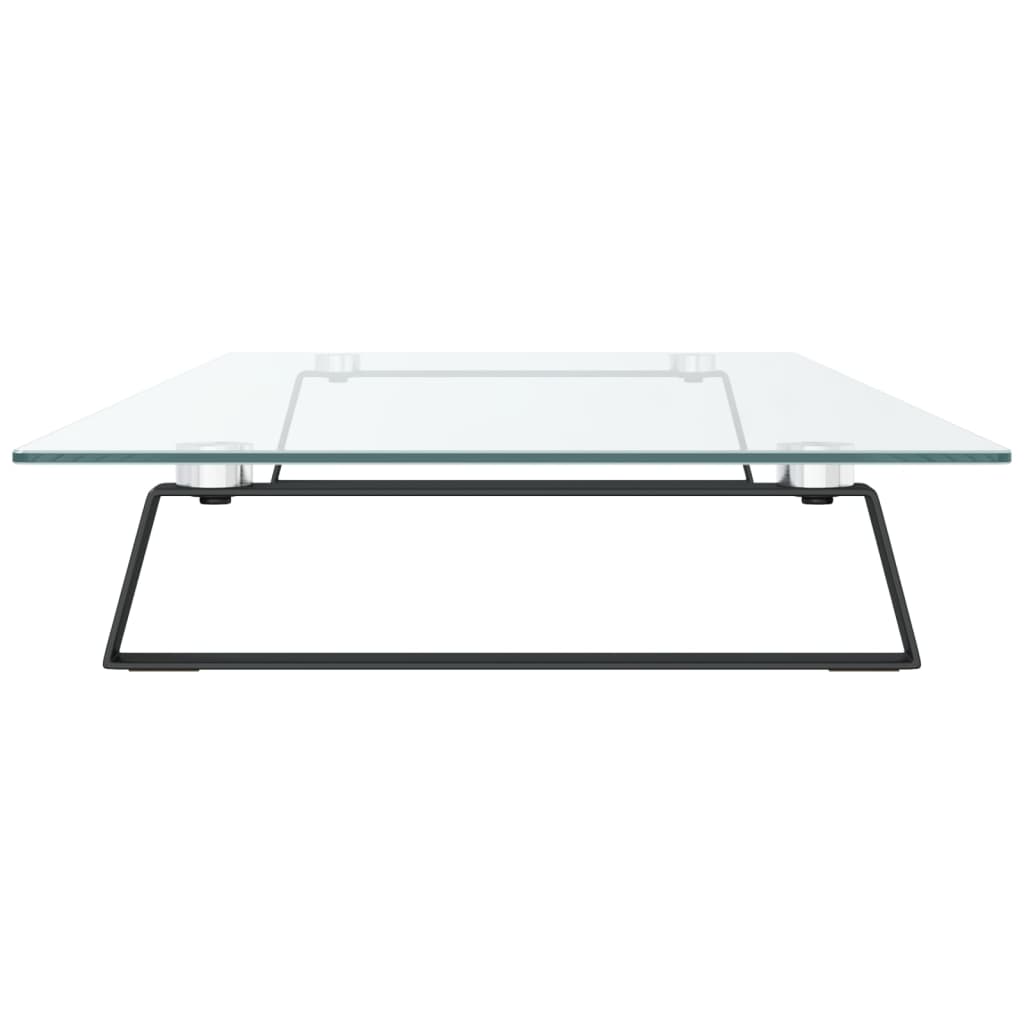 8721012216501_g_en_hd_3 vidaXL Monitor Stand Black 100x35x8 cm Tempered Glass and Metal - Image 5