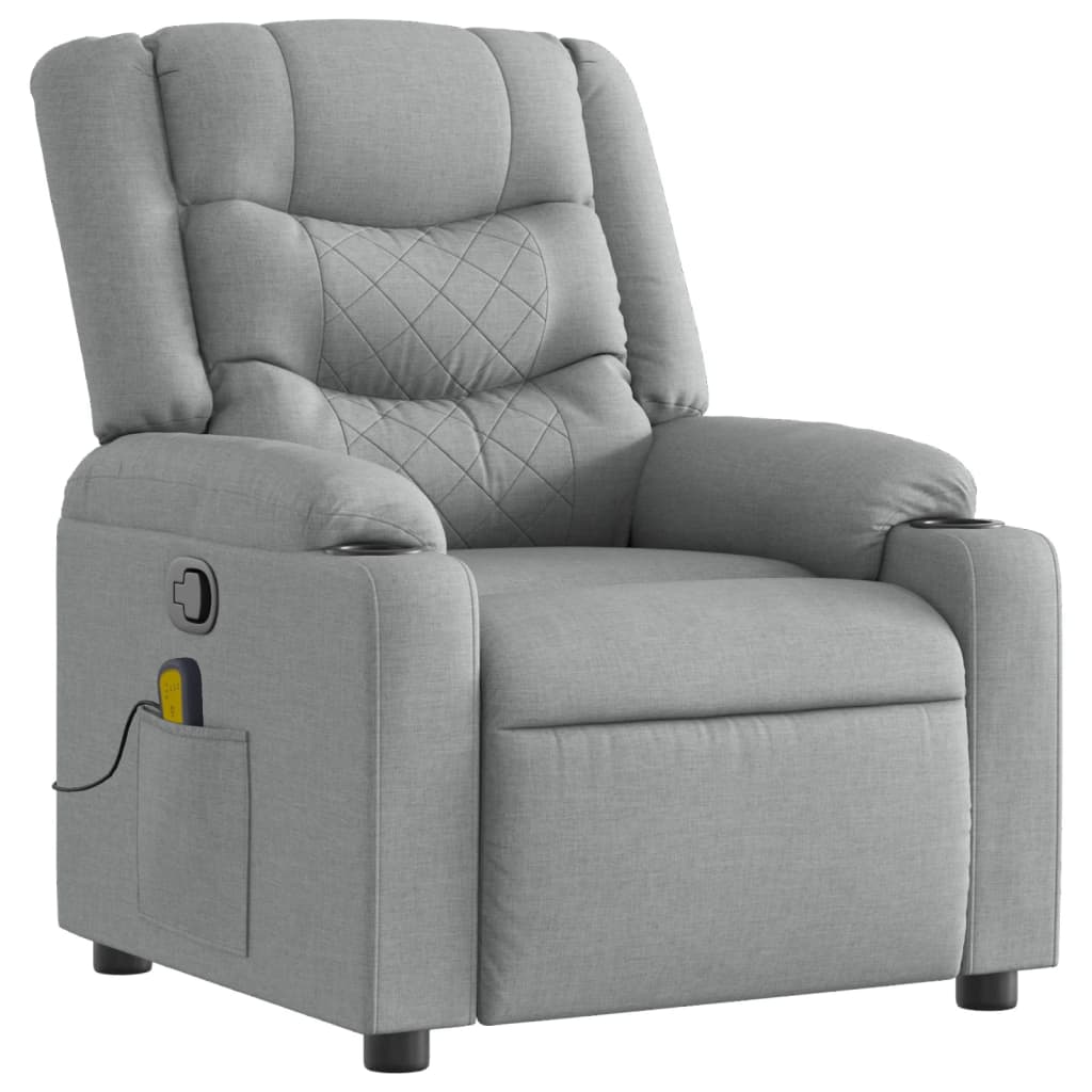 8721012220645_g_en_hd_1 vidaXL Massage Recliner Chair Light Grey Fabric - Image 3
