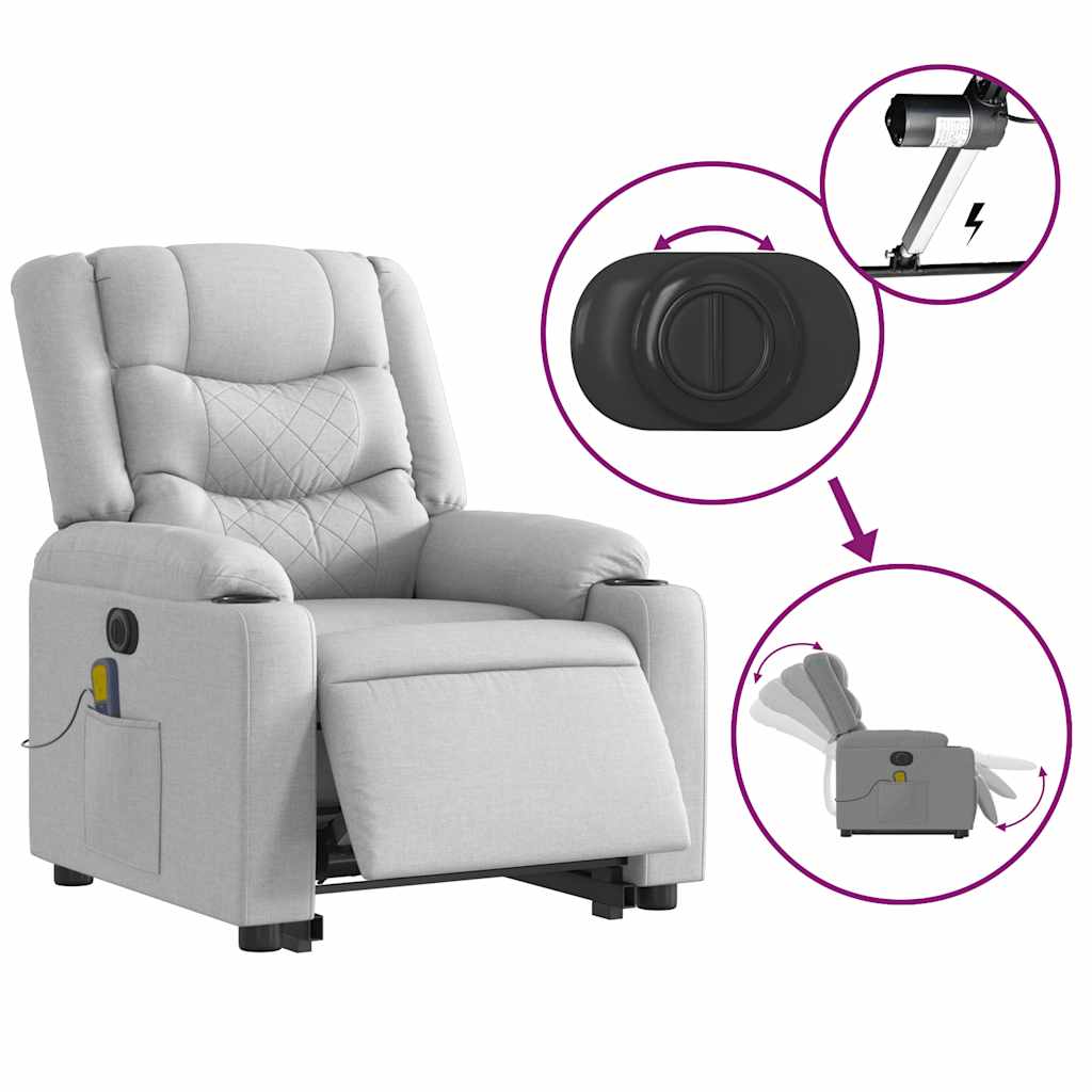 8721012220737_g_en_hd_4 vidaXL Electric Stand up Massage Recliner Chair Light Grey Fabric - Image 6